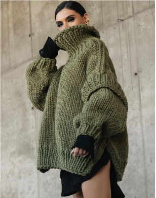 Isabella | Comfortabel Oversized Gebreide Trui voor Dames