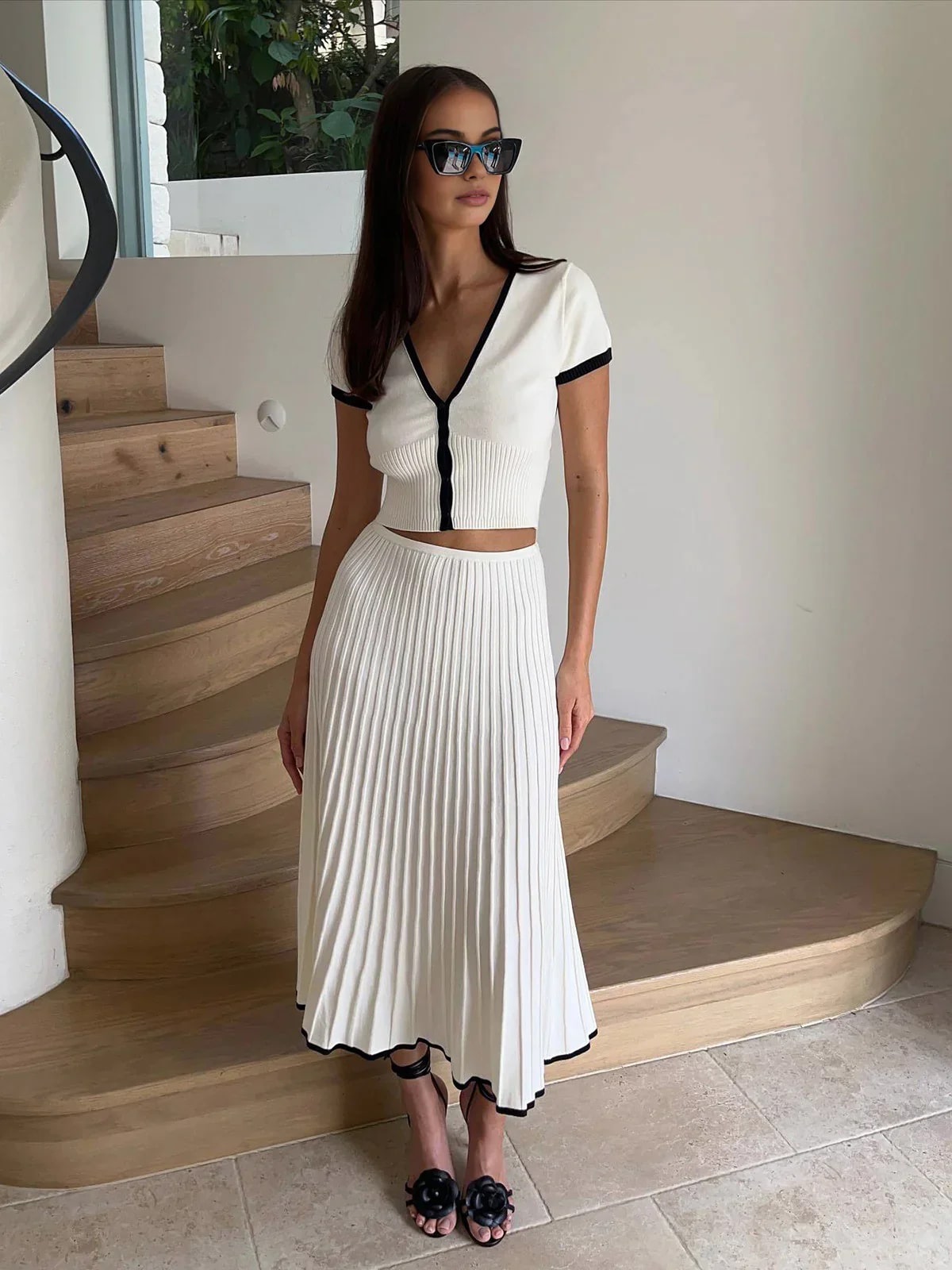 Roxanne - Elegante Tweedelige Set voor Vrouwen