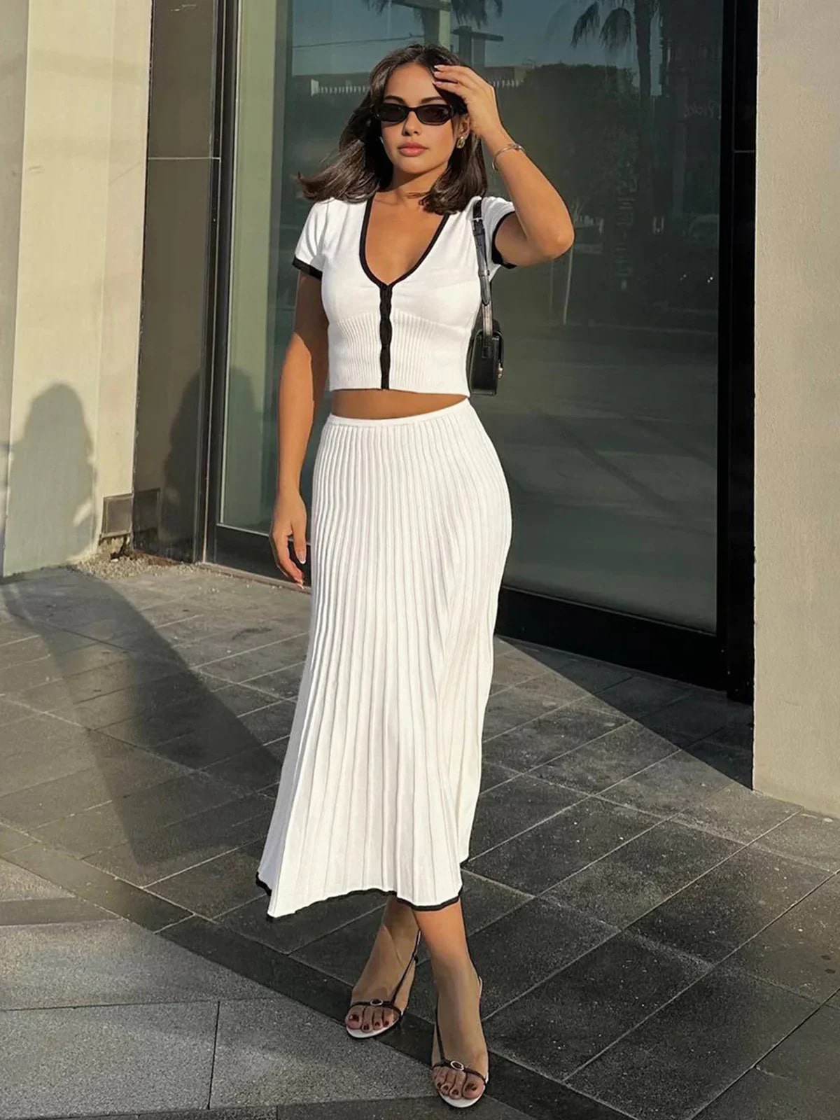 Roxanne - Elegante Tweedelige Set voor Vrouwen