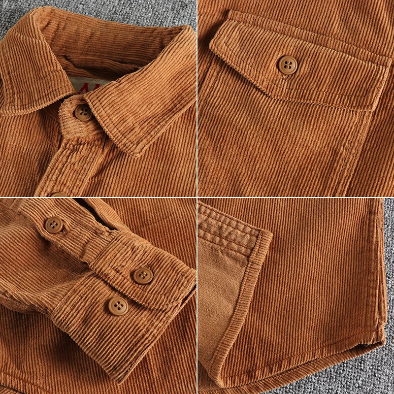 Warm Overhemd Corduroy | Jakob