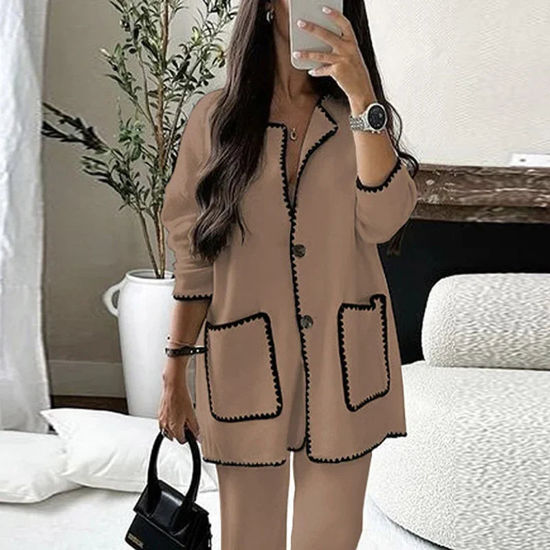 Miel Dames broek en trui set