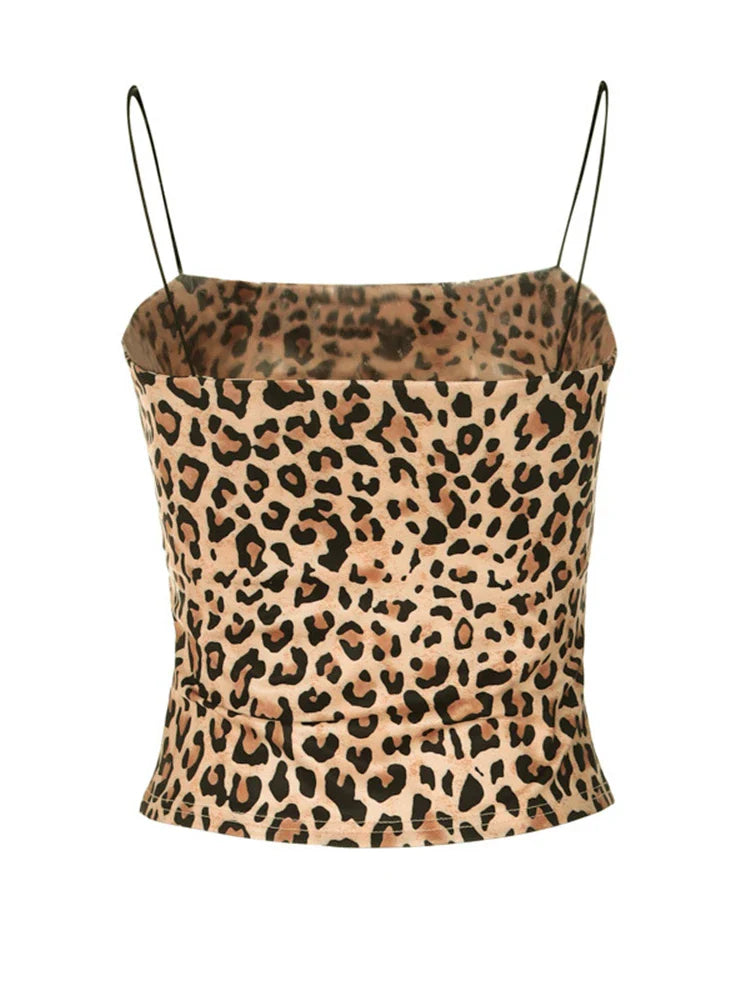 luipaardprint cami top