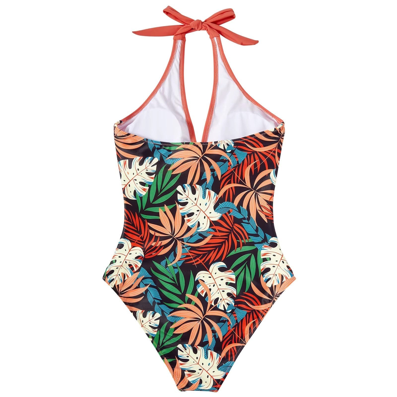 Dames Badpak - Halternek - Twist-Front Design - Hoge Taille - Comfortabel & Modieus