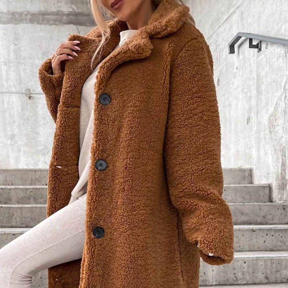 Nasra Fluffy Coat for Women