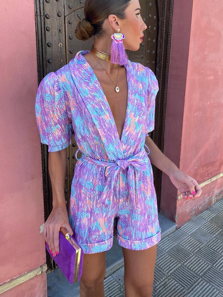 Fleur | Kleurrijke Zomer Jumpsuit