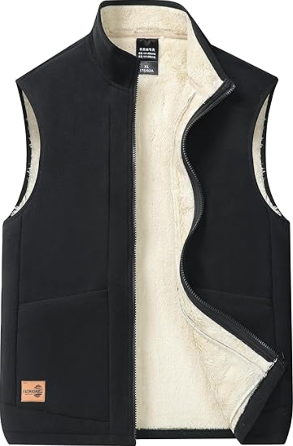 Mateo Wollen Gevoerde Bodywarmer - Comfortabele heren bodywarmer voor koude dagen | Luxe outdoorvest