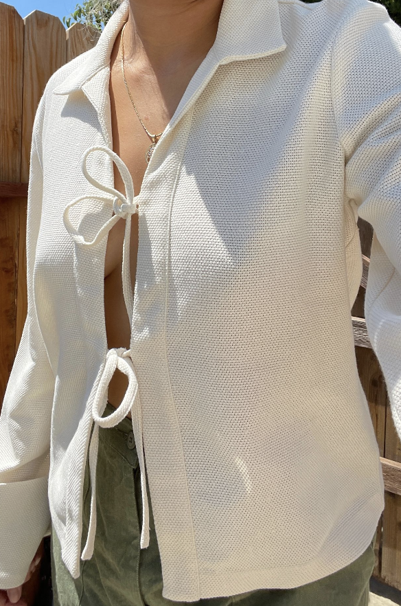 Milou - Cream Blouse