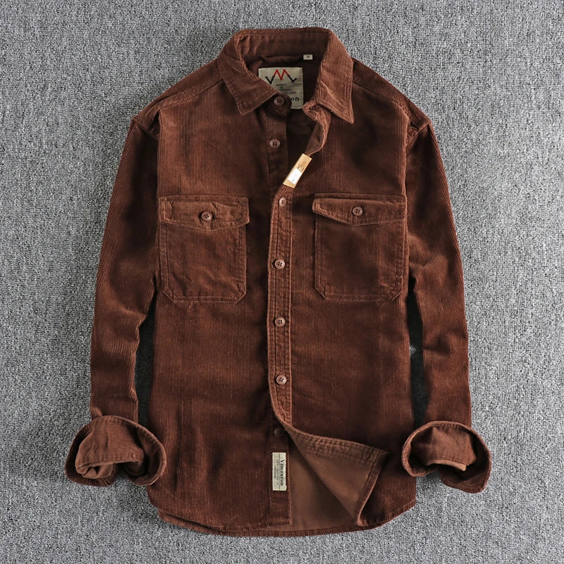 Warm Overhemd Corduroy | Jakob