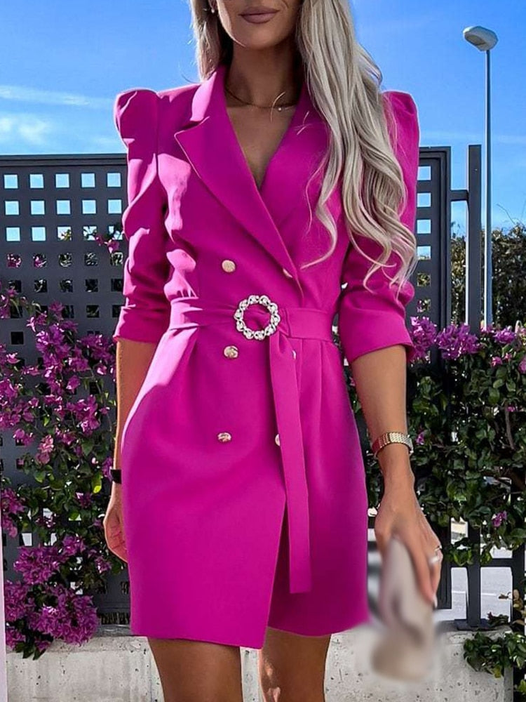 ELENA | Stijlvolle Blazer Jurk voor Dames – Elegant & Veelzijdig