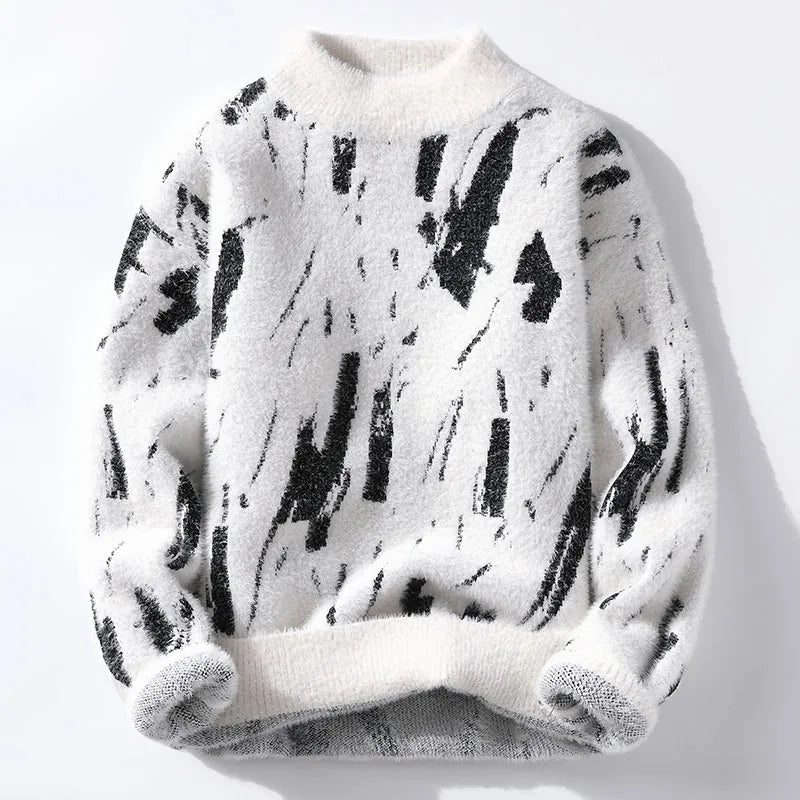 Earl | Sweaters Met Patroon Heren