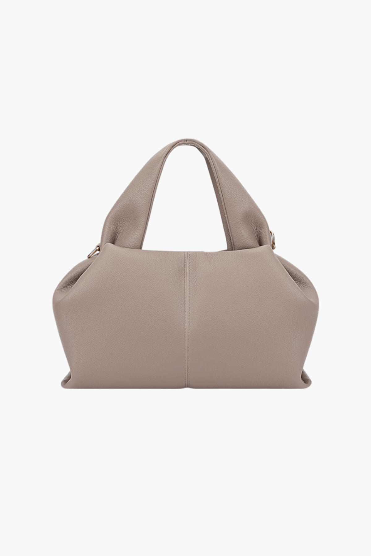 Minimalistische leren handtas dames - veelzijdige dagelijkse handtas