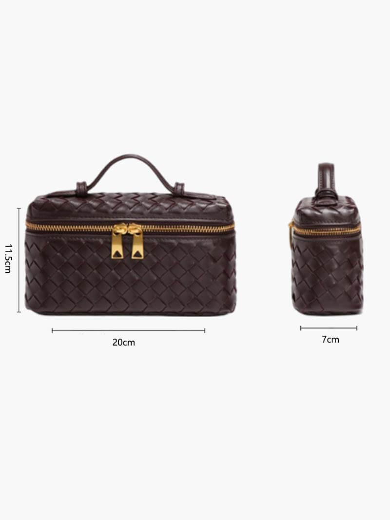 Gequilte leren crossbody tas dames - elegant met gouden details, veelzijdig