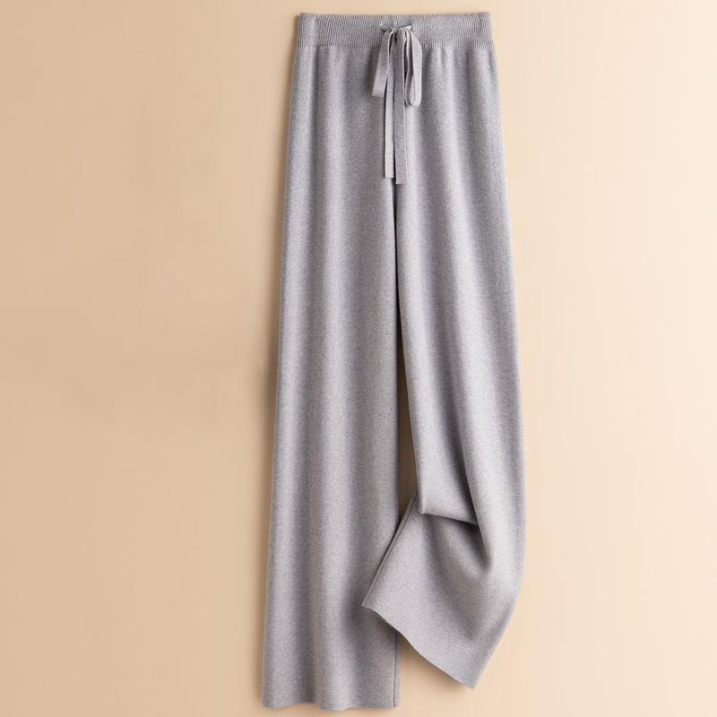 Olivia Relaxed Fit Wide-Leg Pants | Drawstring Waist Pants