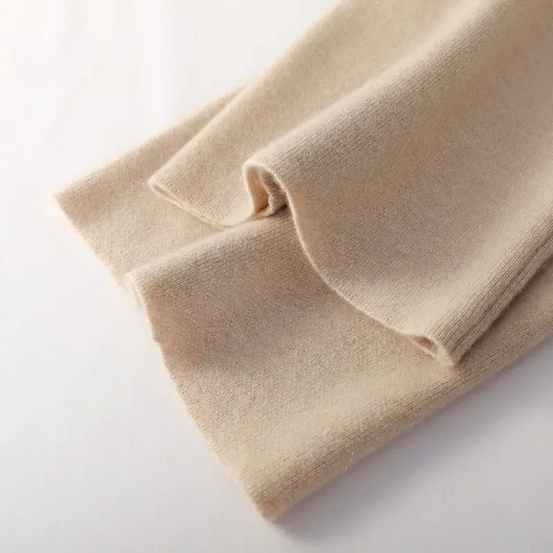 Isabella Relaxed Fit Pants | Ribbed Waistband Drawstring Pants