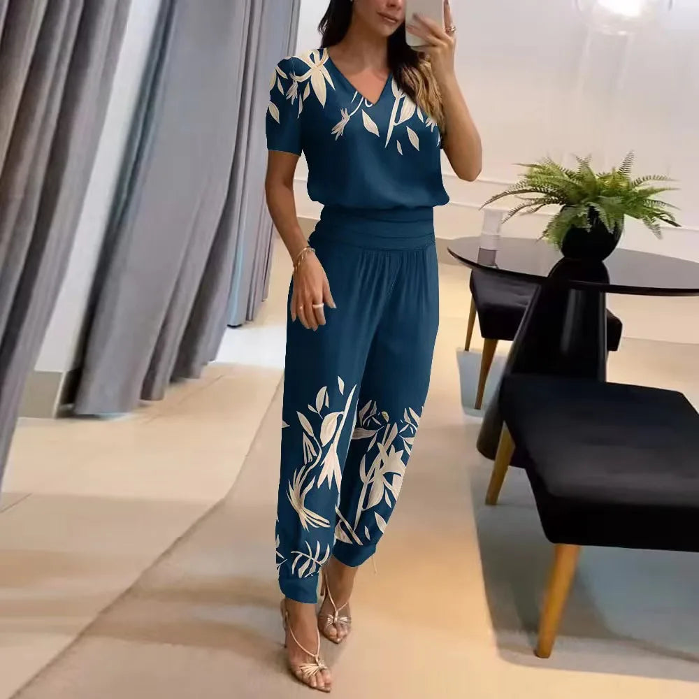 Tamara -   Elegante Jumpsuit met V-Hals voor Dames