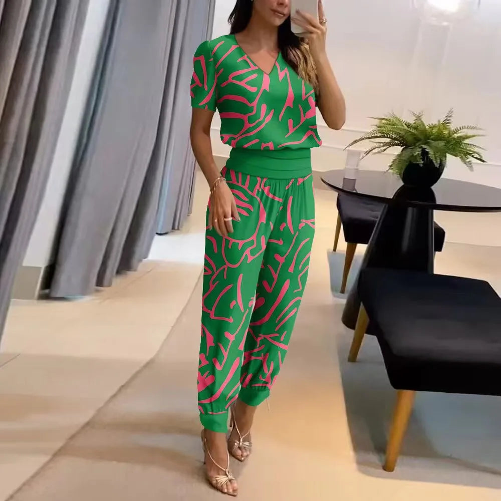 Tamara -   Elegante Jumpsuit met V-Hals voor Dames