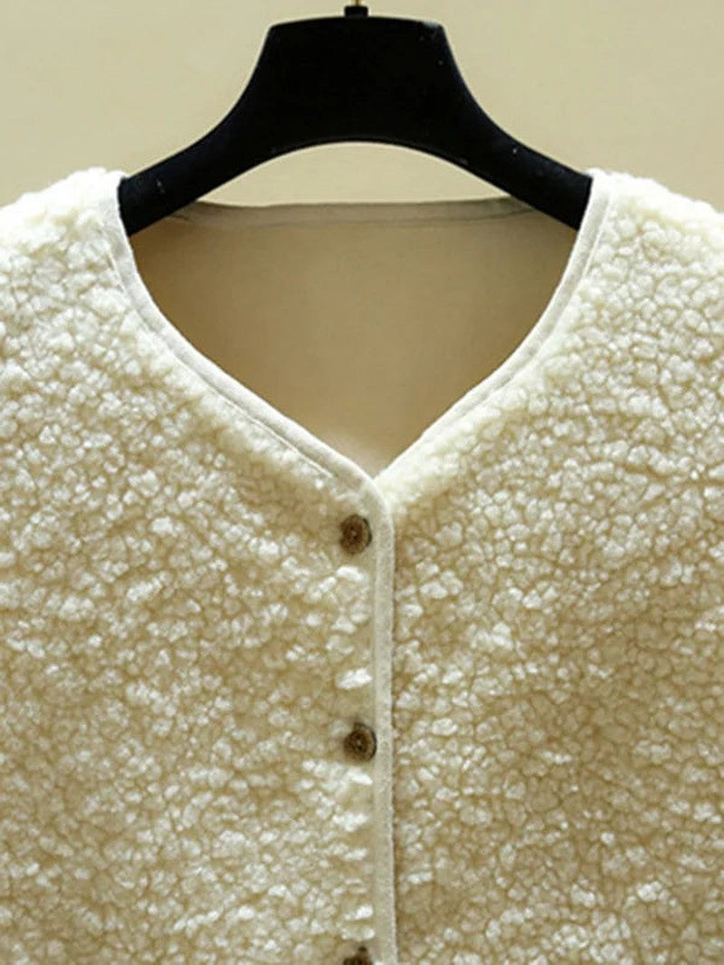 Nadine - luxe mouwloos wollen vest