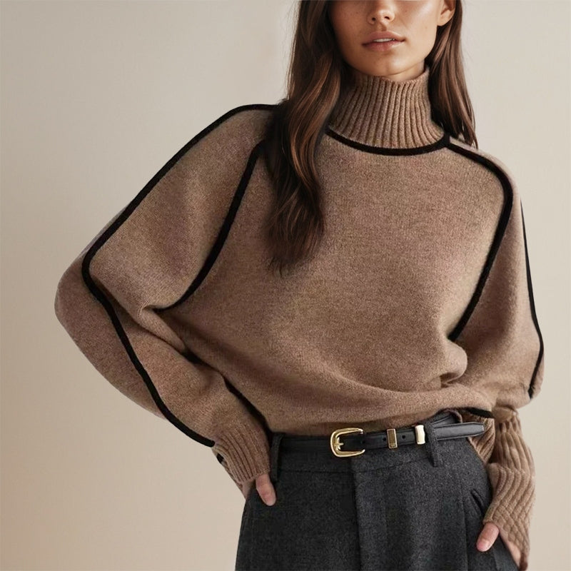 Lea - coltrui met contrast kleuren