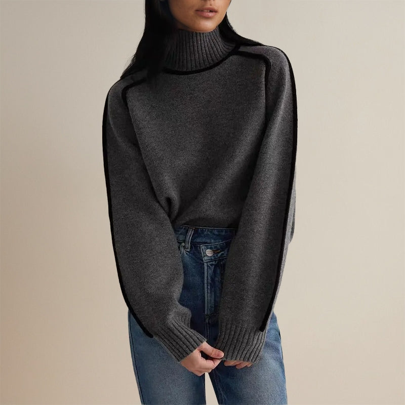 Lea - coltrui met contrast kleuren