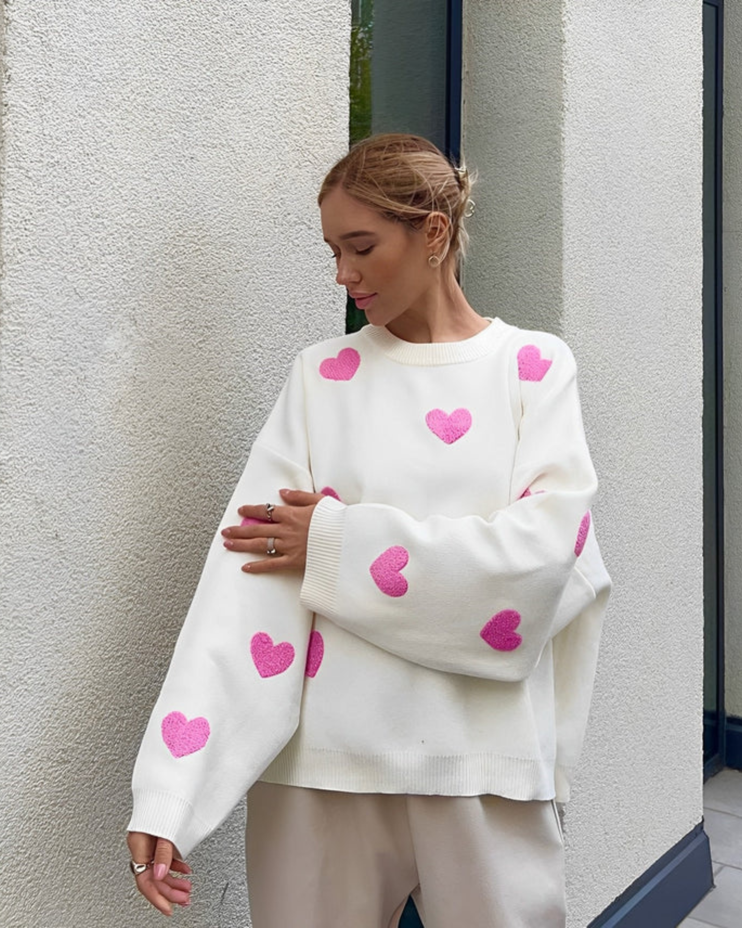 Sanne - Comfy Love Sweater