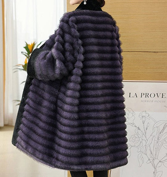 Daisy Oversized Coat | Collared Long Sleeve Solid Coat