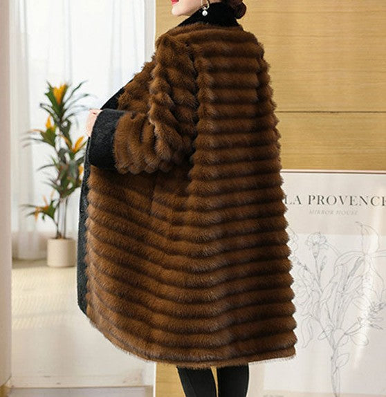 Daisy Oversized Coat | Collared Long Sleeve Solid Coat