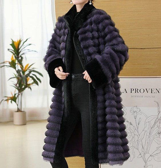 Daisy Oversized Coat | Collared Long Sleeve Solid Coat