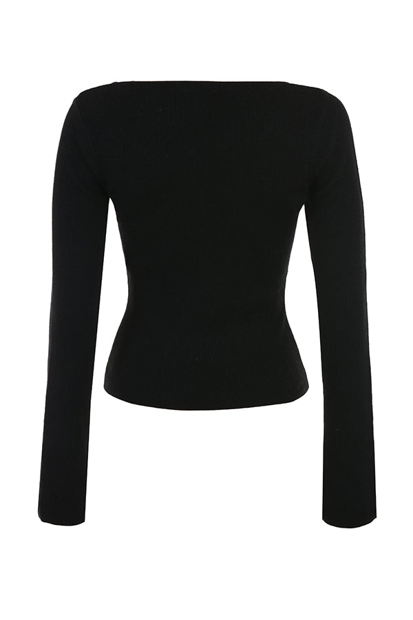 Dames Vest - Korte Pasvorm - Kanten Details - Lange Mouwen - Getailleerd Model