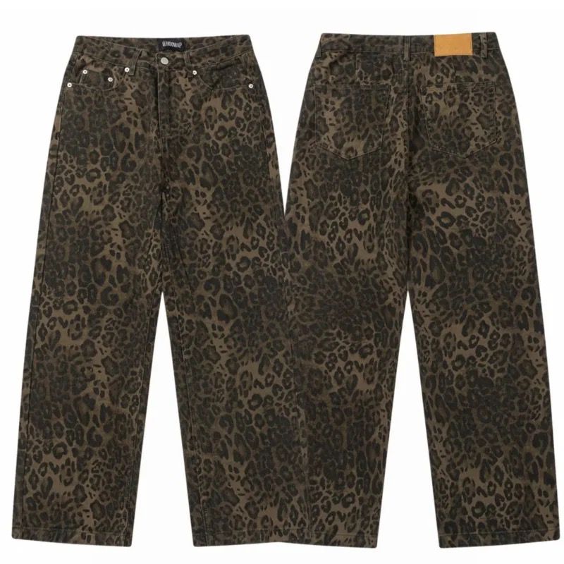 Lila - Viral Leopard jeans