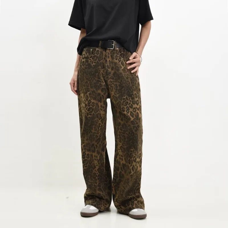 Lila - Viral Leopard jeans