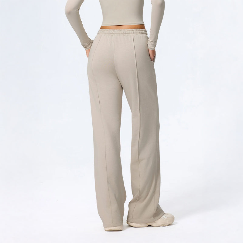 Rosie Wide Leg Lounge Pants | Drawstring Waist Relaxed Fit Pants