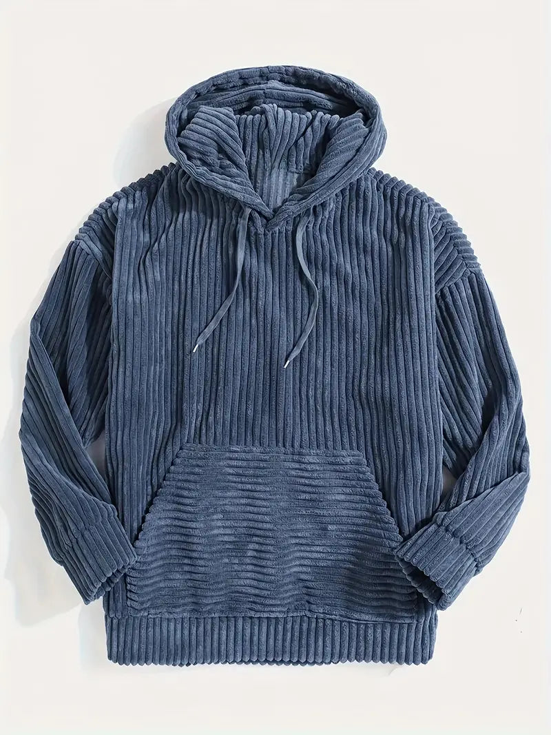 Urban Cord Hoodie - Corduroy trui met capuchon