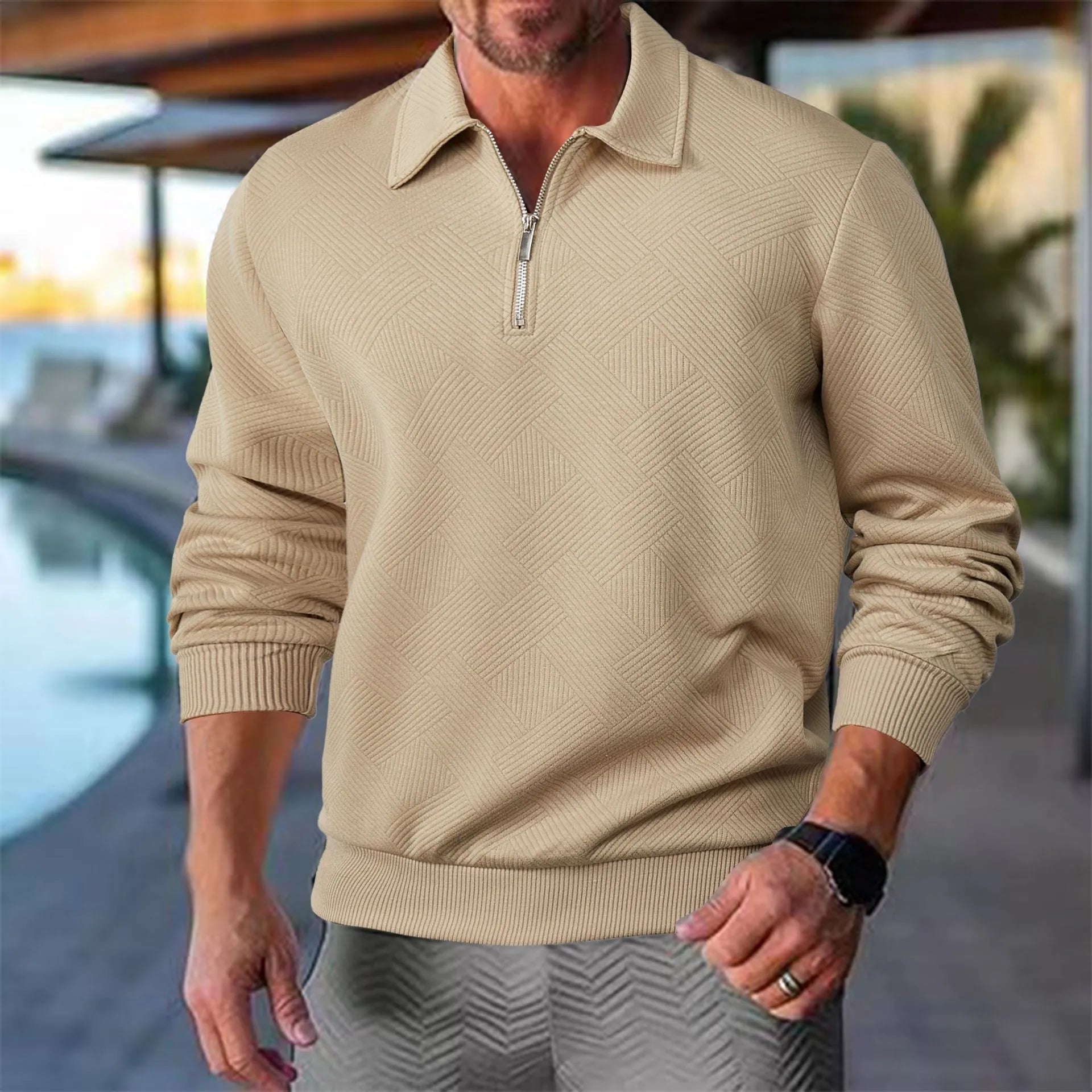 Victor - Premium Quarter Zip Trui