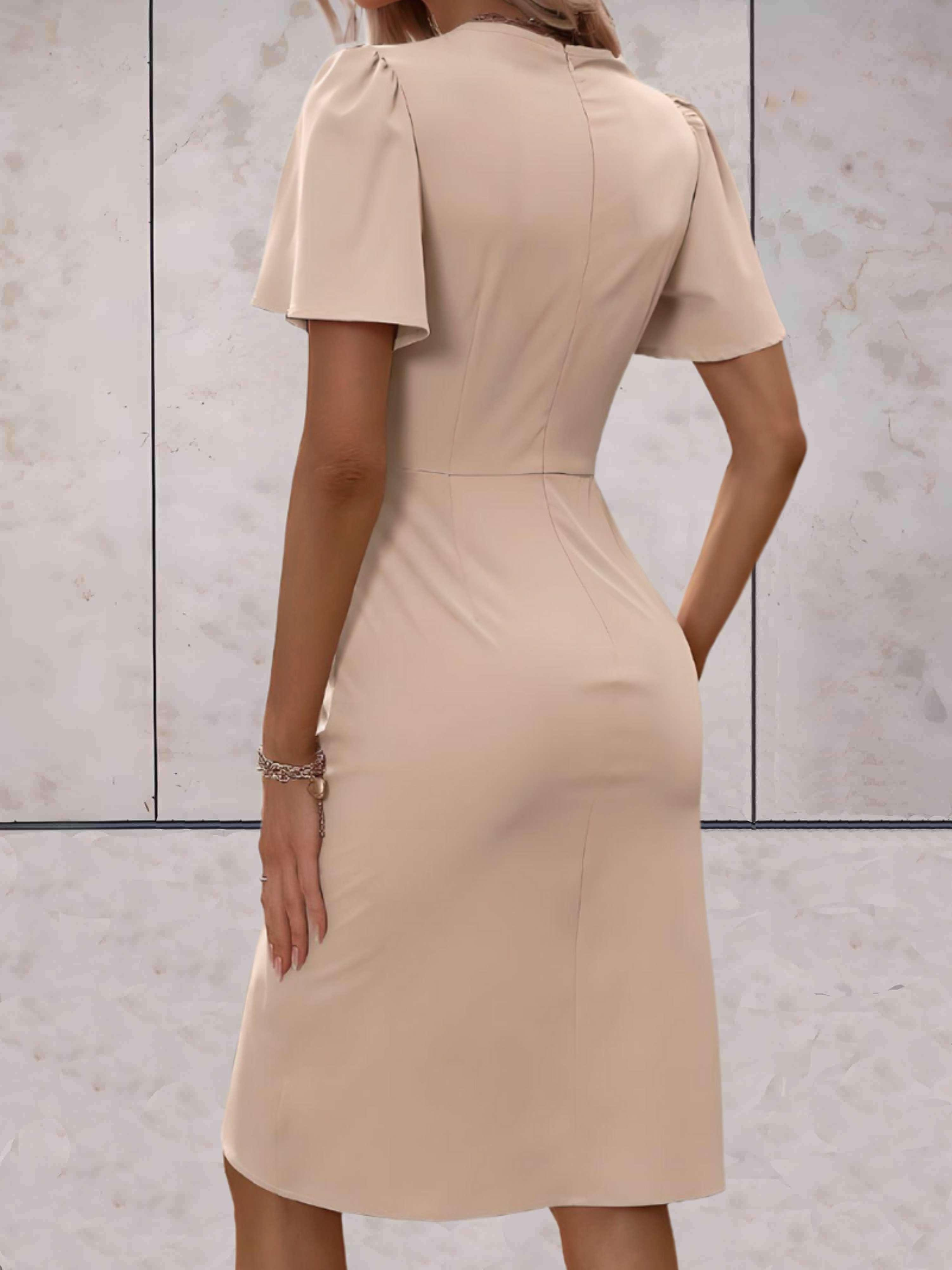 Eliana | Elegant Mini-Wikkeljurk – Stijlvol & Feestelijk