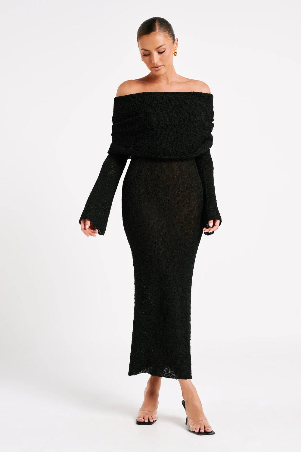 Doreen | Elegante Off-Shoulder Maxi Jurk