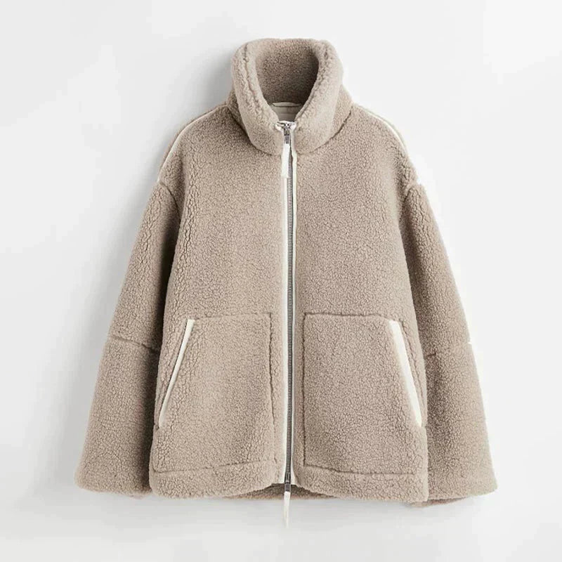 Mae - Cozy Teddy Coat