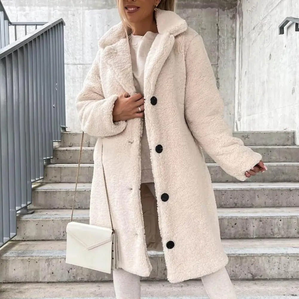 Nasra Fluffy Coat for Women