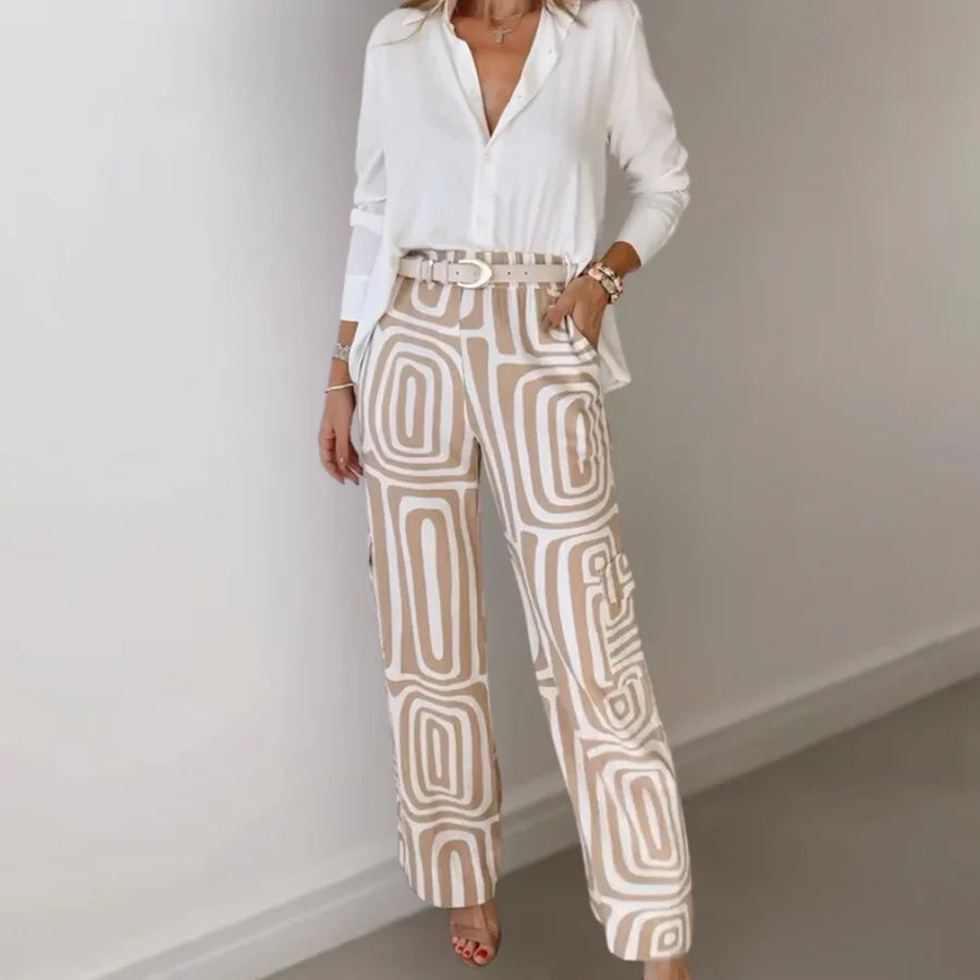 Freja – Stijlvolle Tweedelige Set voor Dames