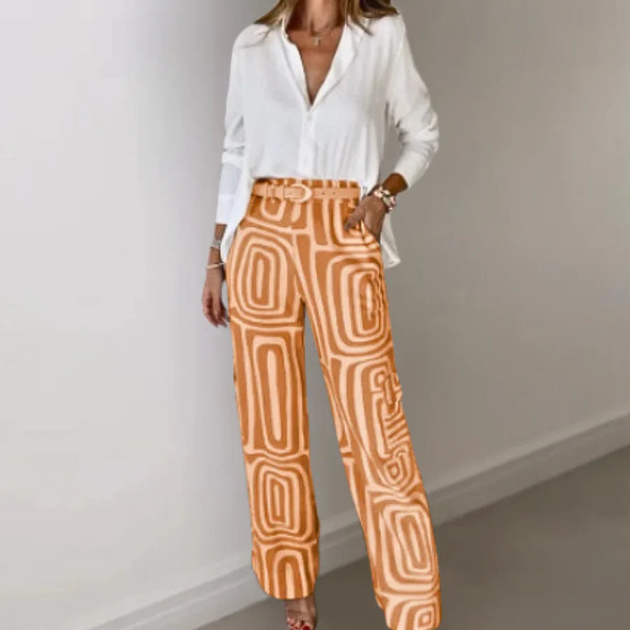 Freja – Stijlvolle Tweedelige Set voor Dames