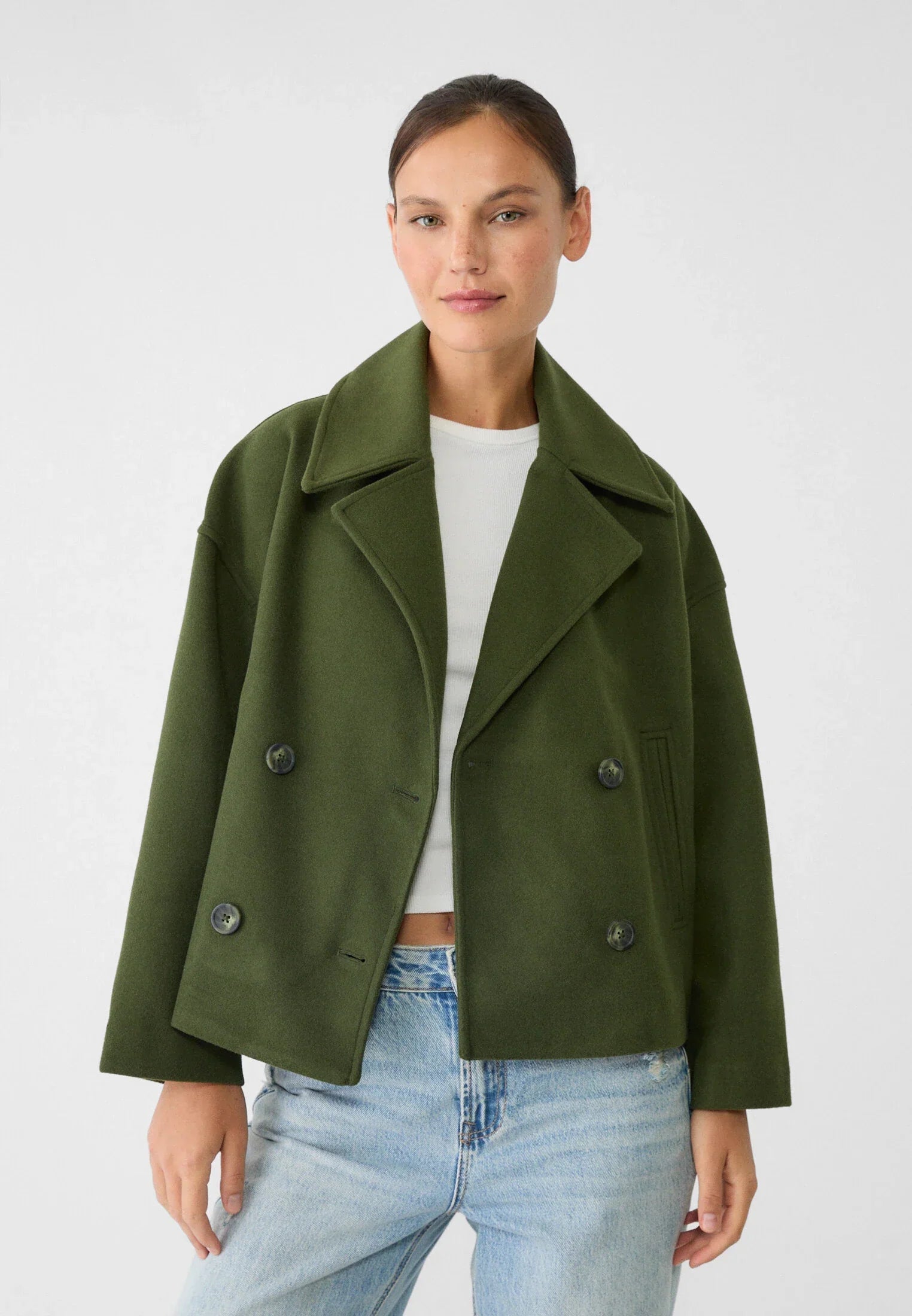 Autumn Vibes Cropped Blazer – Tijdloze Stijl met een Modern Snit