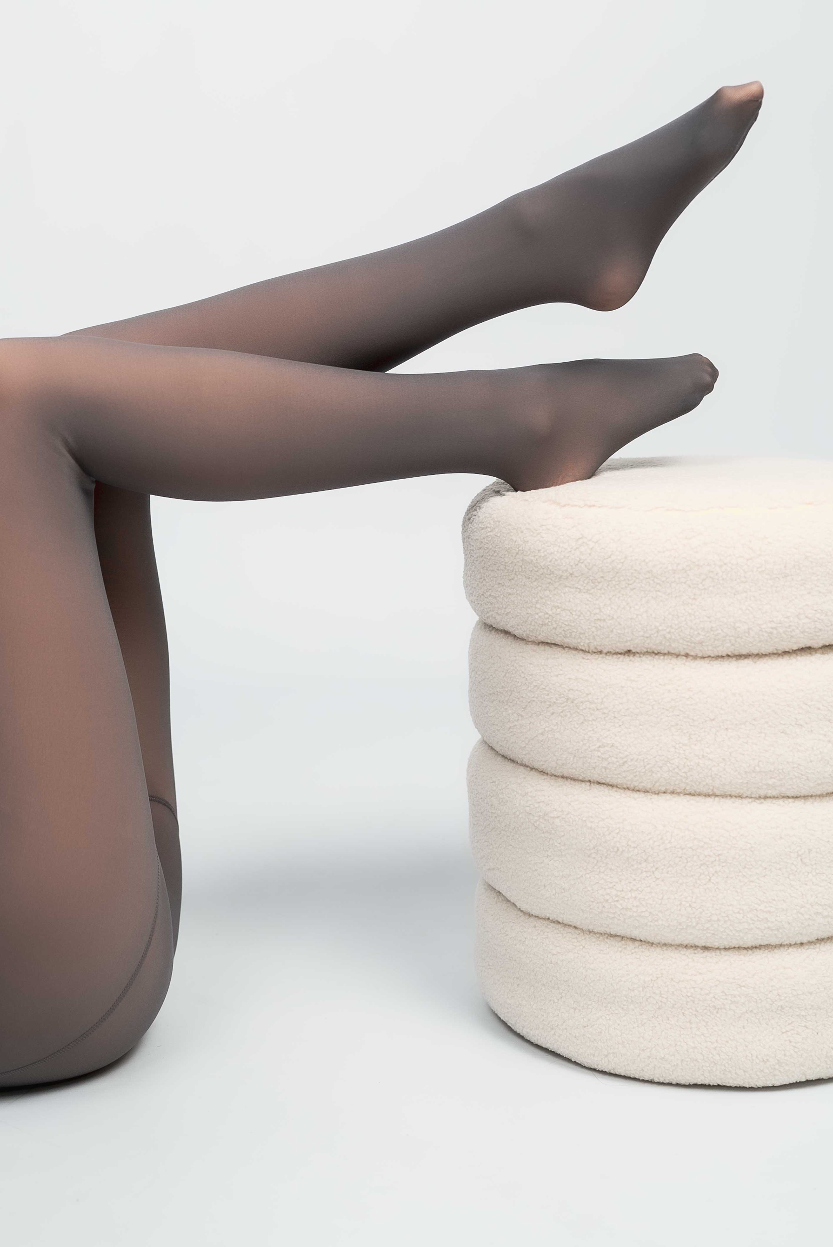 Dames Panty - Naadloos Design - Elastisch Comfort - Versterkte Tenen - Volledige Dekking