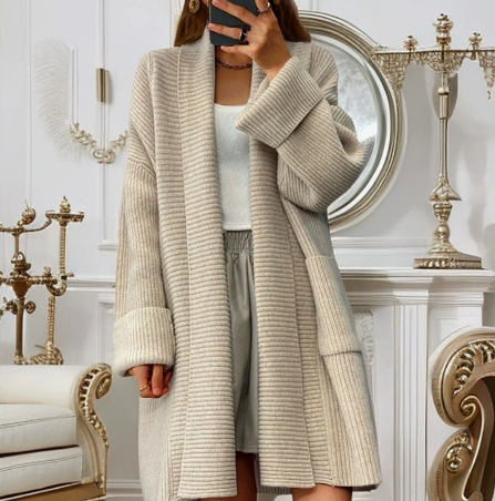 Moderne Comfort Cardigan voor Dames