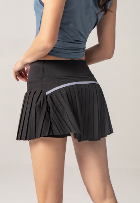 Dames Sport Rokje - Plissé Design - Elastische Tailleband - Ademend en Comfortabel