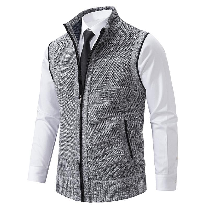 Tijdloze Comfort Zakelijk Fleece Vest voor Heren