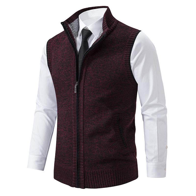 Tijdloze Comfort Zakelijk Fleece Vest voor Heren