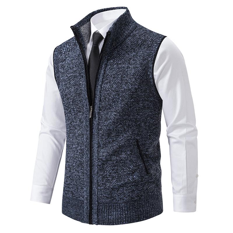 Tijdloze Comfort Zakelijk Fleece Vest voor Heren
