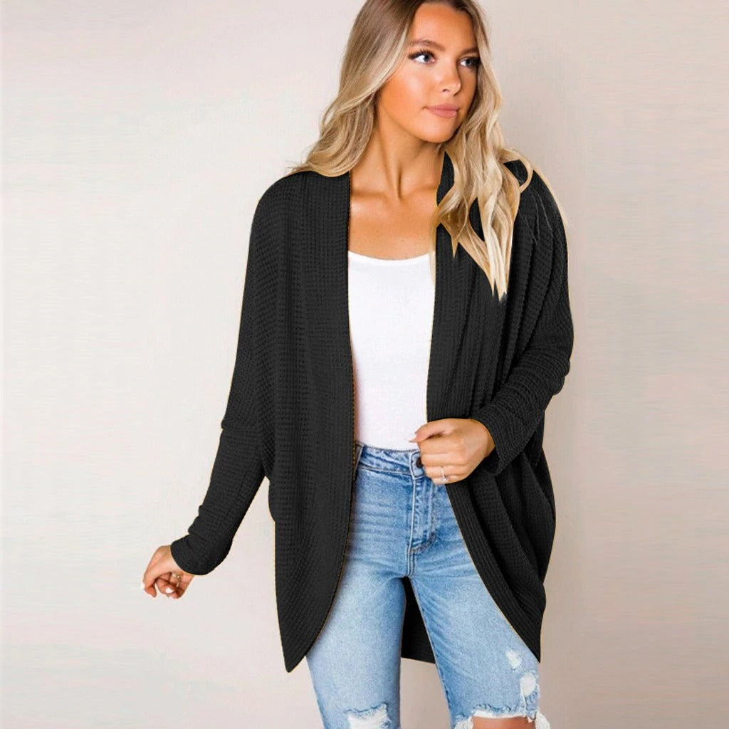 Vintage Damesvest met Open Voorkant