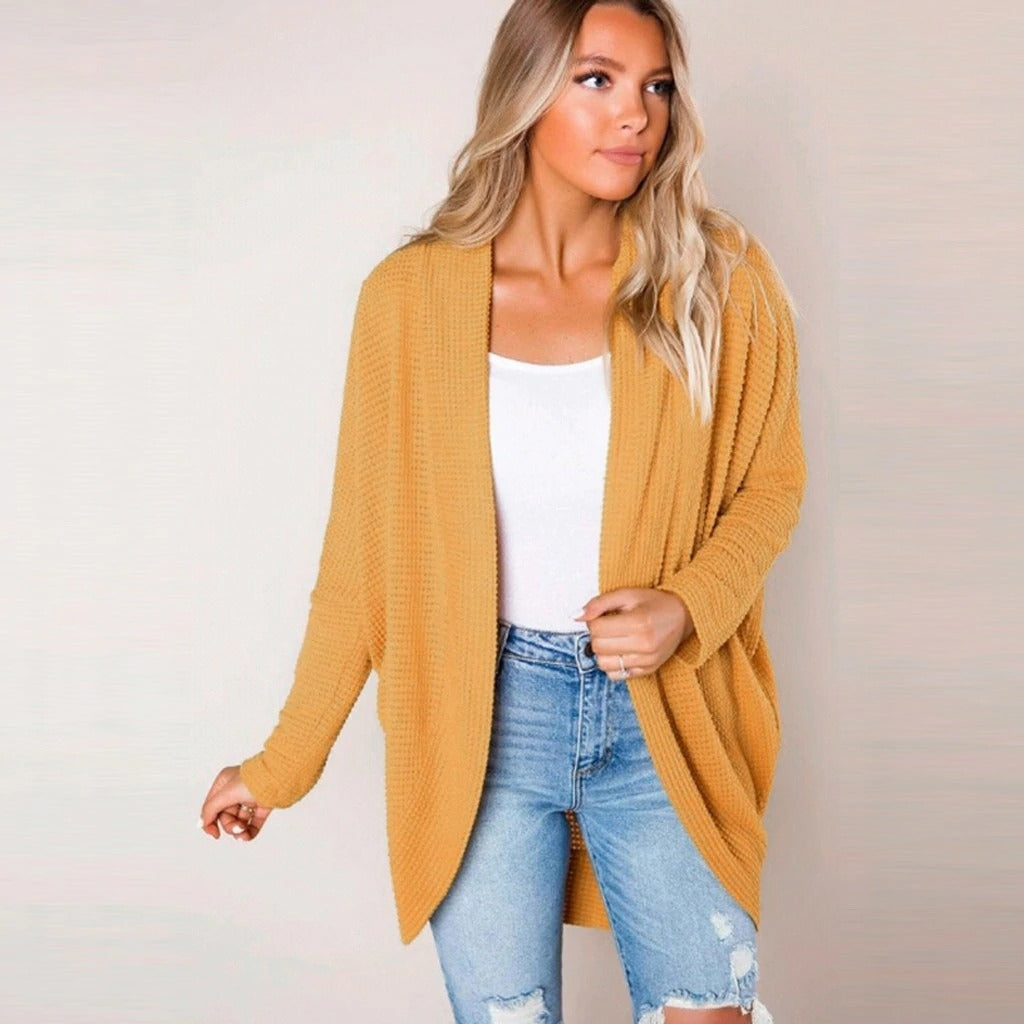 Vintage Damesvest met Open Voorkant