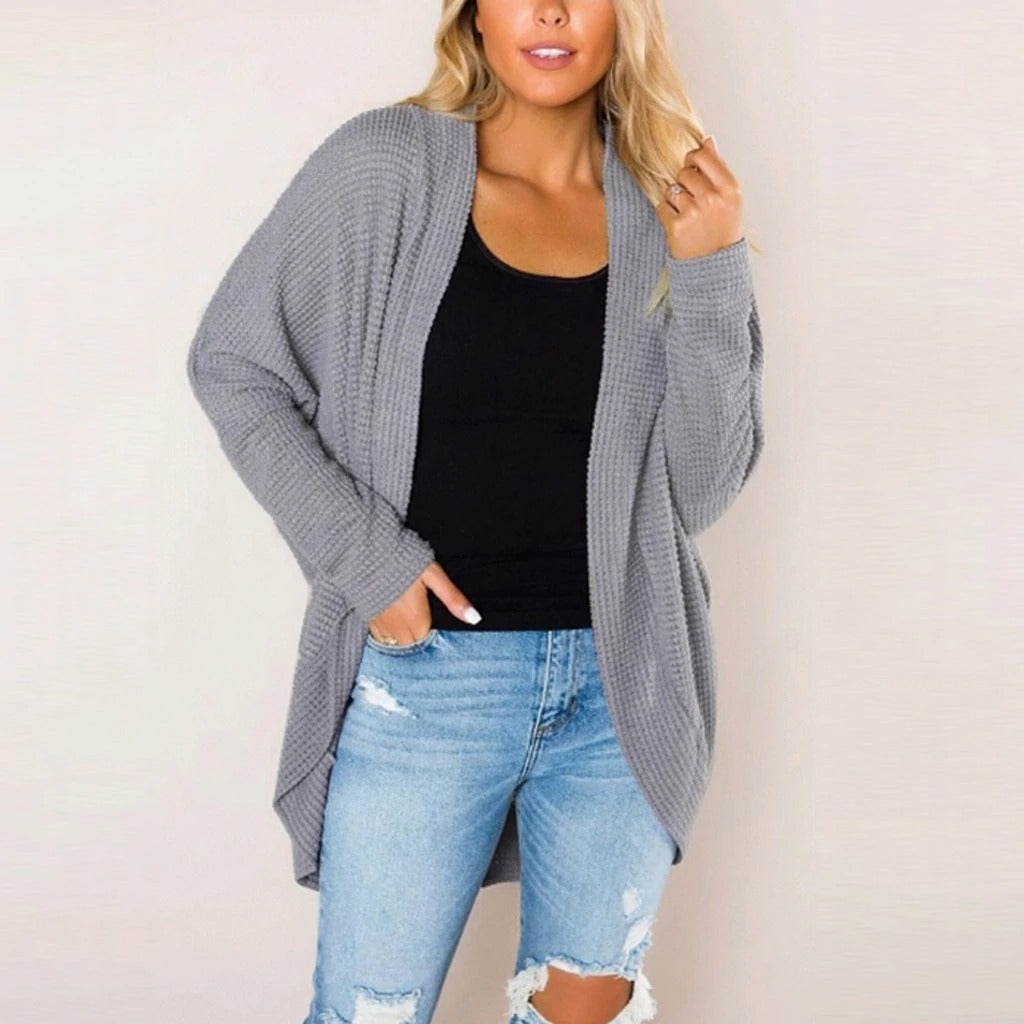 Vintage Damesvest met Open Voorkant