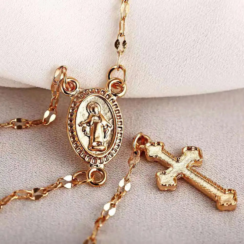 Estelle | Elegante Rozenkrans Ketting voor Dames